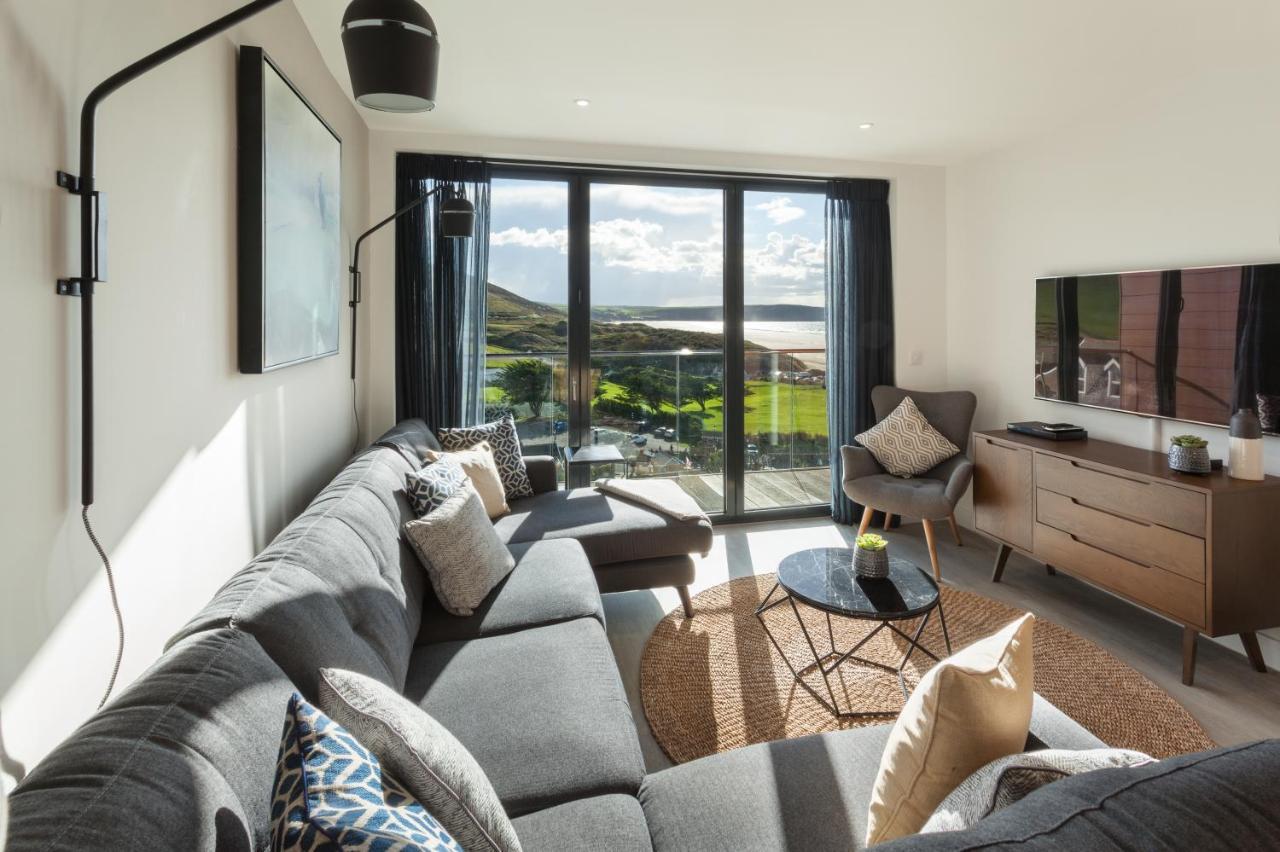 2 Woolacombe West - Luxury Apartment At Byron Woolacombe, Only 4 Minute Walk To Woolacombe Beach! Exterior photo